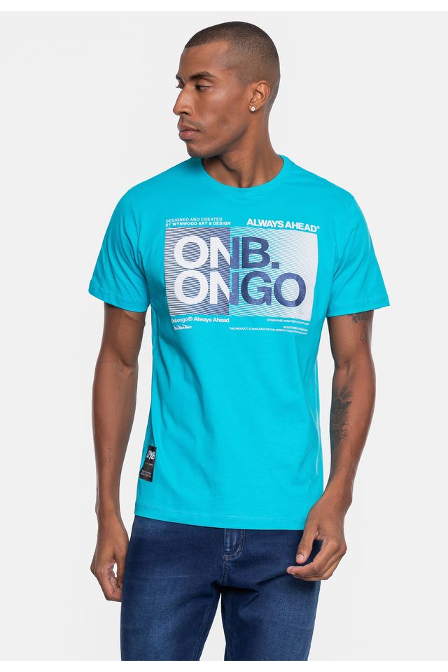 Camiseta-Onbongo-Masculina-Azul-Turquesa