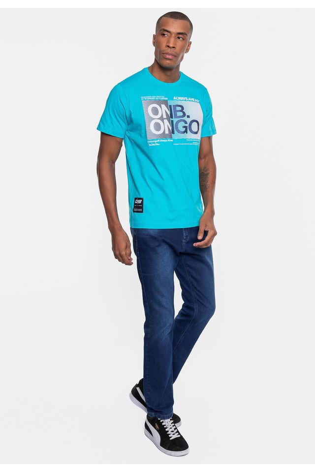 Camiseta-Onbongo-Masculina-Azul-Turquesa