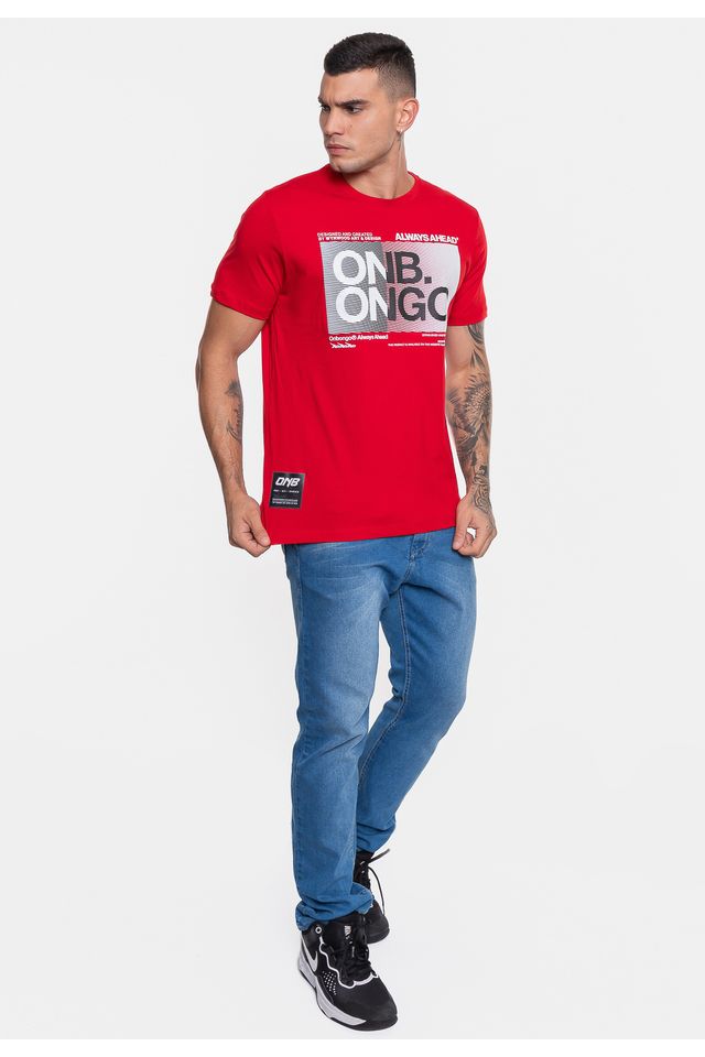 Camiseta-Onbongo-Masculina-Vermelha