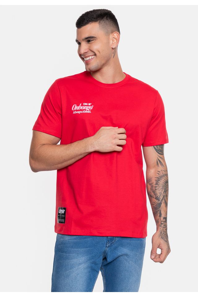 Camiseta-Onbongo-Masculina-Vermelha