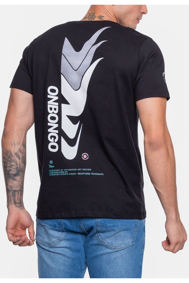 Camiseta-Onbongo-Masculina-Preta