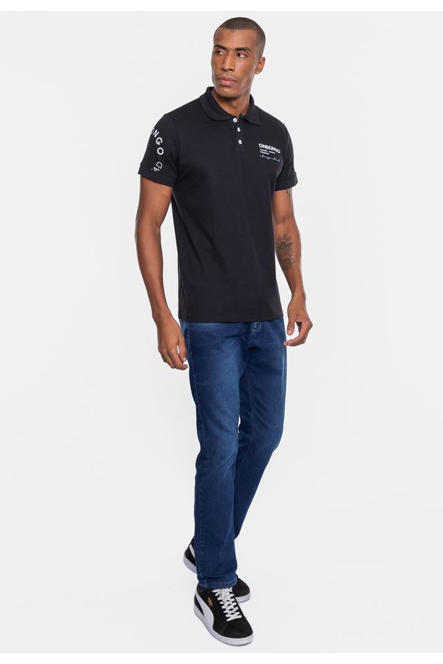 Camisa-Onbongo-Polo-Piquet-Masculina-Aust-Preta