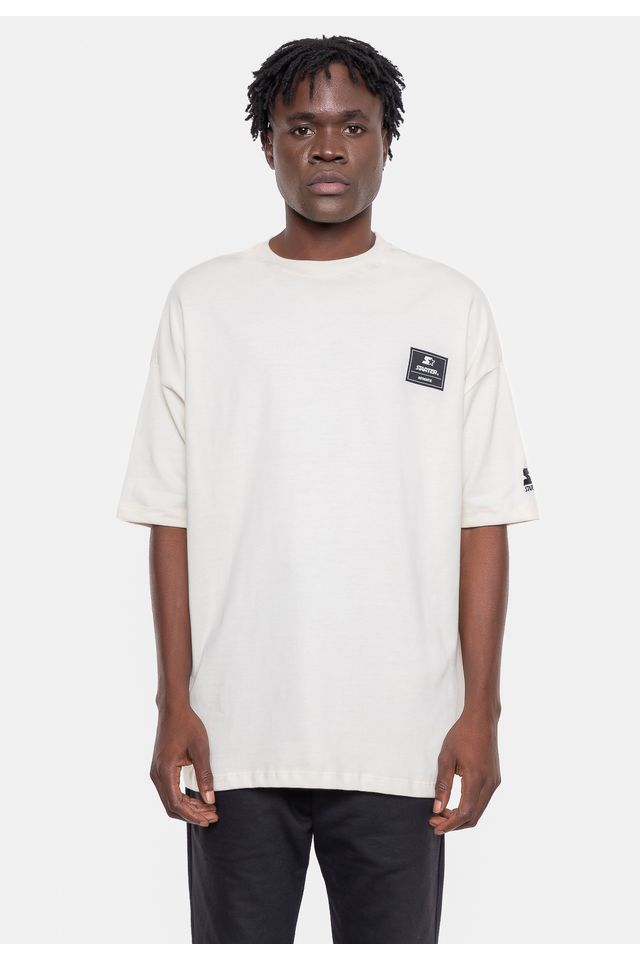 Camiseta-Starter-Oversized-Estampada-Off-White