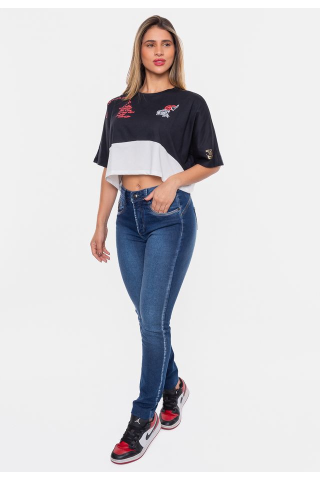 Camiseta-Ecko-Oversized-Feminina-Especial-30-Anos-Preta