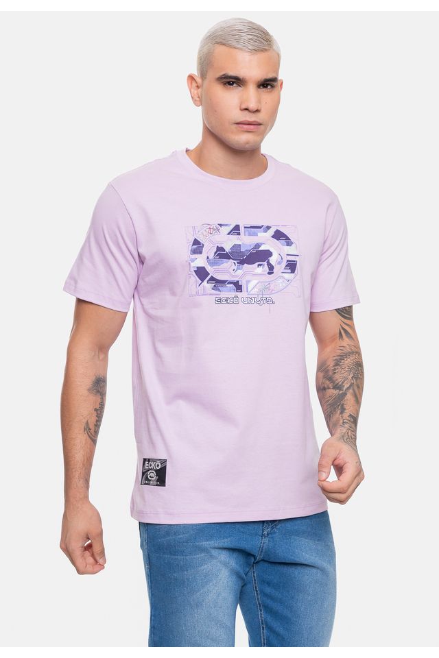 Camiseta-Ecko-Masculina-Circuit-Brand-Lilas-Gentle