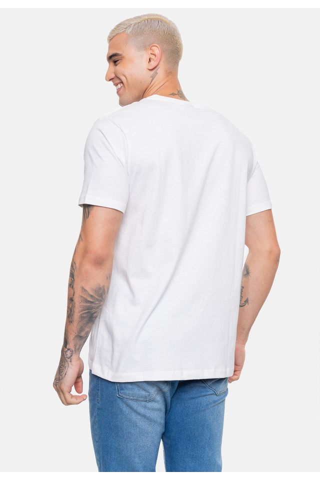 Camiseta-Ecko-Masculina-Fashion-Basic-Crown-Off-White