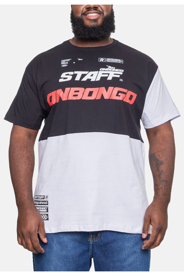 Camiseta-Onbongo-Plus-Size-Masculina-SNC88-Preta