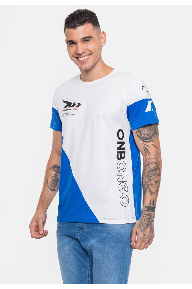 Camiseta-Onbongo-Especial-M7-Branca-com-Azul