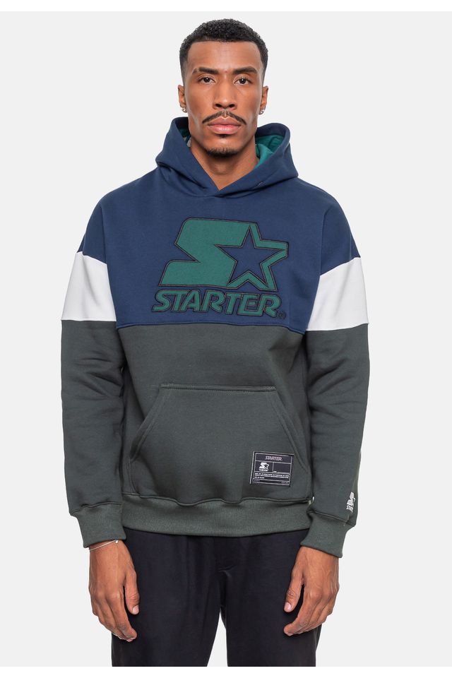 Moletom-Starter-Masculino-Canguru-Azul-Escuro Moletom-Starter-Masculino-Canguru-Azul-Escuro