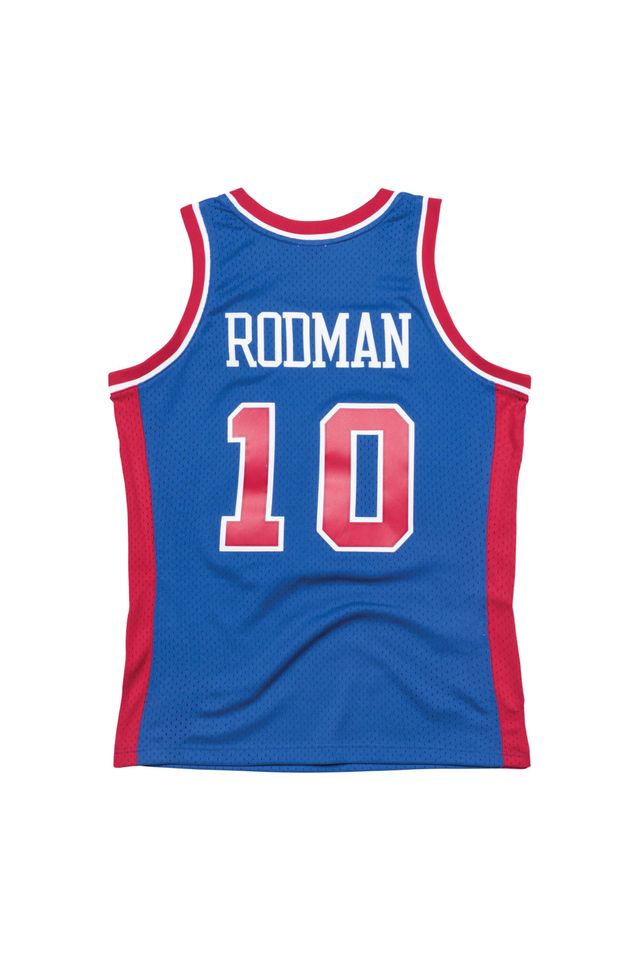 Regata-Mitchell---Ness-Road-Swingman-Jersey-Detroit-Pistons-1988-89-Dennis-Rodman-Azul-Royal