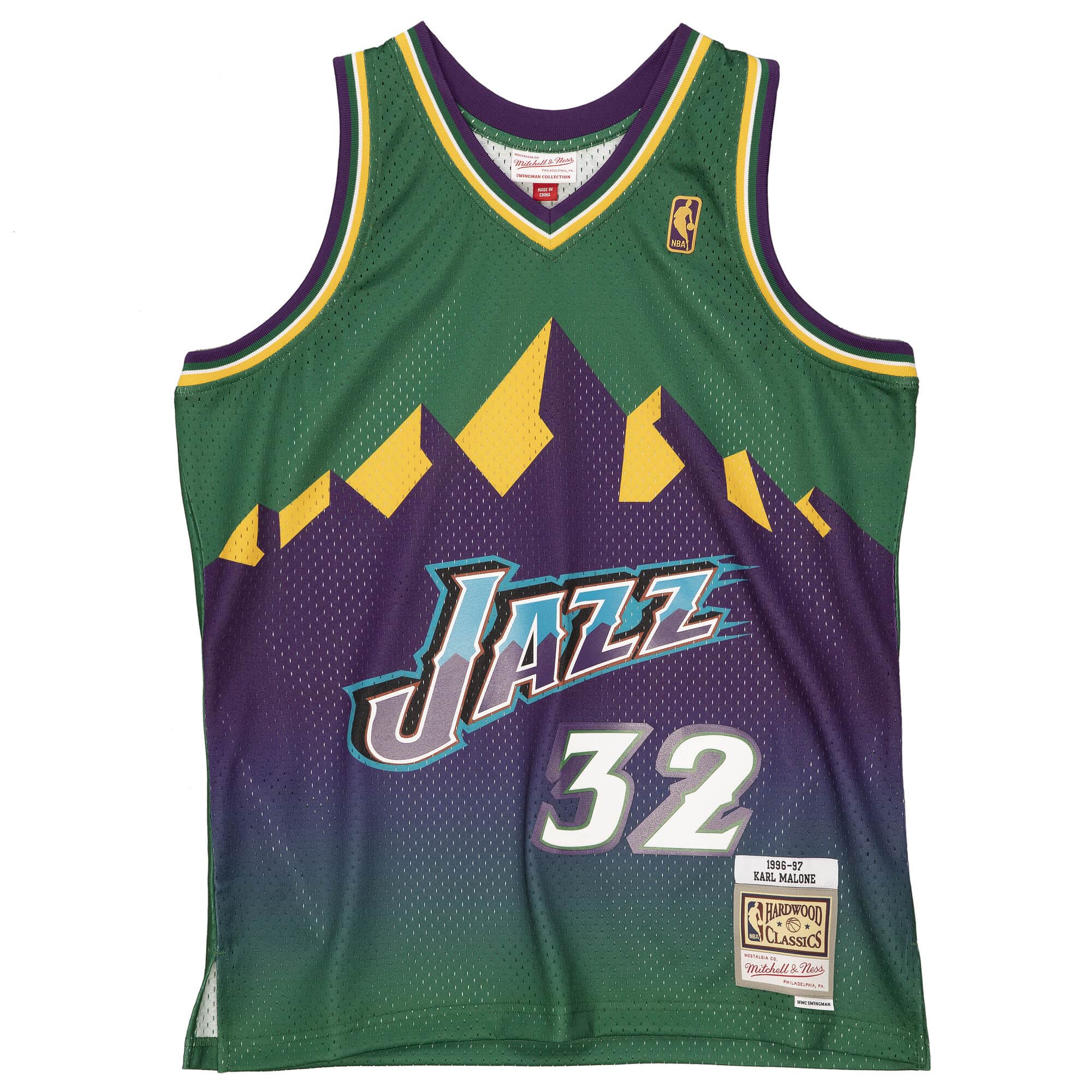 mitchell&ness utah Jazz ゲームシャツ nbaユニフォーム Mitchell & Ness Brasil - Os maiores times de basquete e regatas