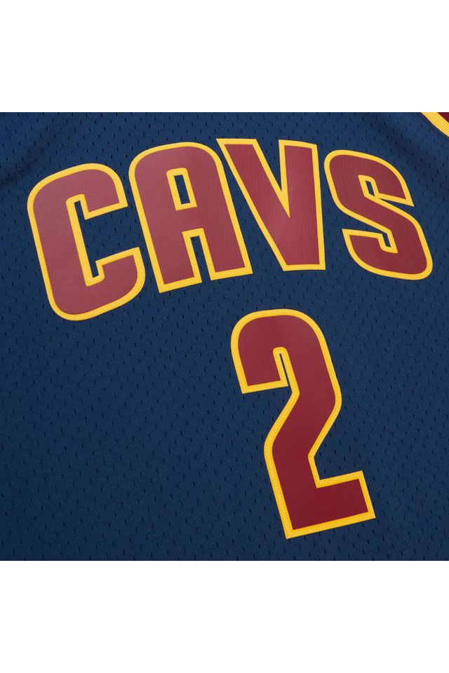 Regata-Mitchell---Ness-Alternate-Swingman-Jersey-Cleveland-Cavaliers-2011-12-Kyrie-Irving-Azul