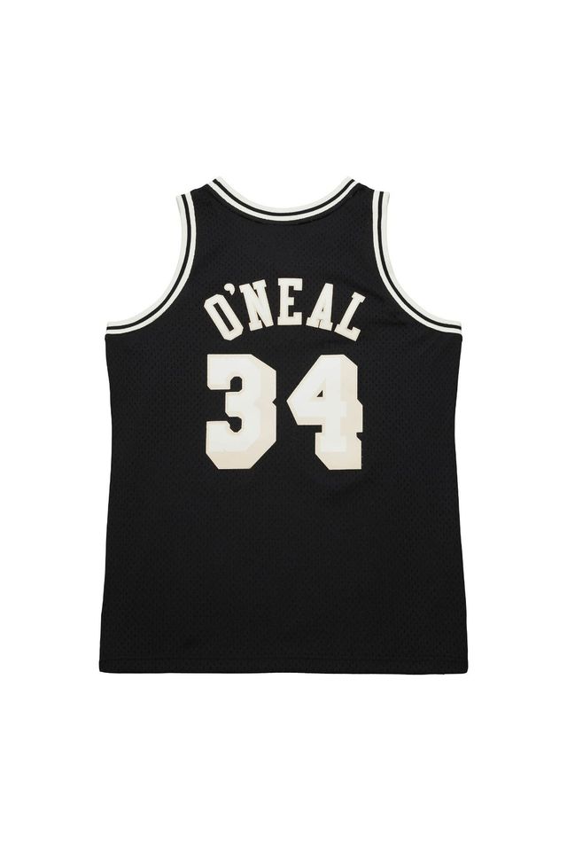 Regata-Mitchell---Ness-Off-Court-Swingman-Jersey-Los-Angeles-Lakers-1996-97-Shaquille-O-Neal-Preta Regata-Mitchell---Ness-Off-Court-Swingman-Jersey-Los-Angeles-Lakers-1996-97-Shaquille-O-Neal-Preta