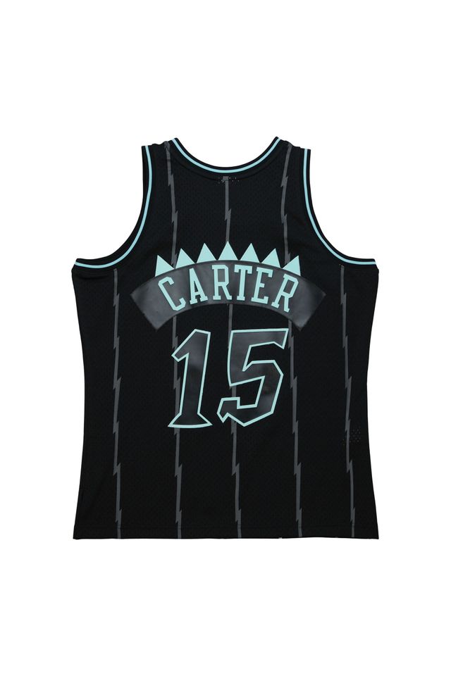 Regata-Mitchell---Ness-Glow-In-The-Dark-Swingman-Jersey-Toronto-Raptors-1998-99-Vince-Carter-Preta Regata-Mitchell---Ness-Glow-In-The-Dark-Swingman-Jersey-Toronto-Raptors-1998-99-Vince-Carter-Preta