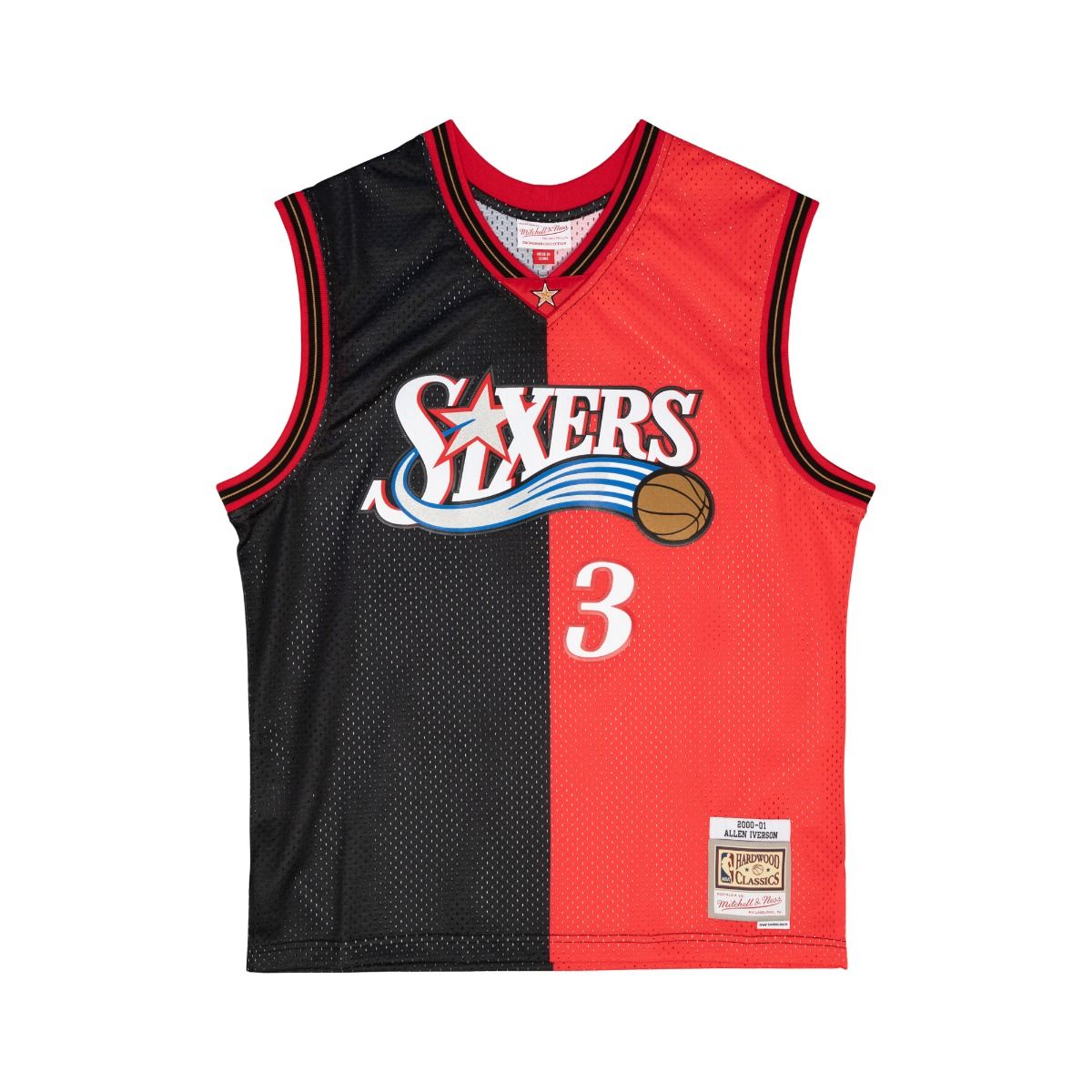 Allem Iverson College online Jersey Mitchell and Ness Swingman