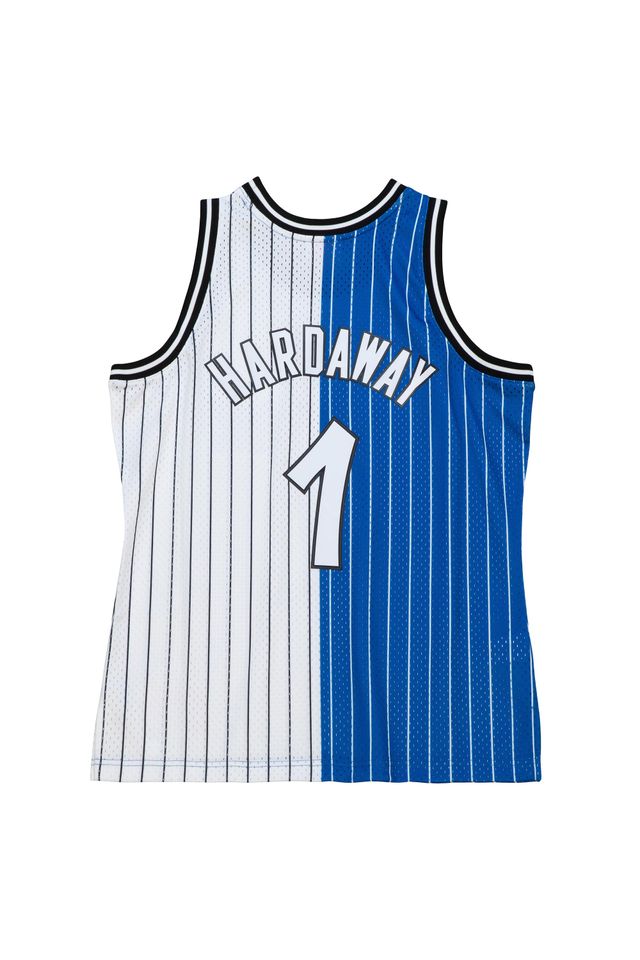 Regata-Mitchell---Ness-Split-Swingman-Jersey-Orlando-Magic-1994-95-Anfernee-Hardaway-Azul