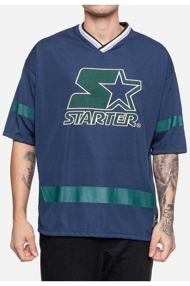 Camiseta-Starter-Oversized-Azul-Marinho Camiseta-Starter-Oversized-Azul-Marinho