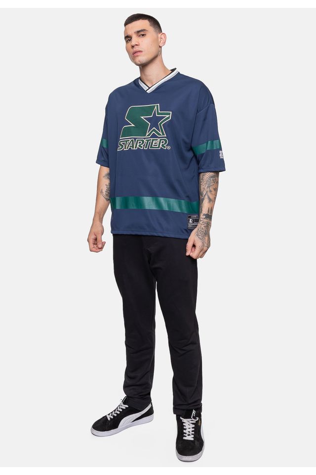 Camiseta-Starter-Oversized-Azul-Marinho Camiseta-Starter-Oversized-Azul-Marinho