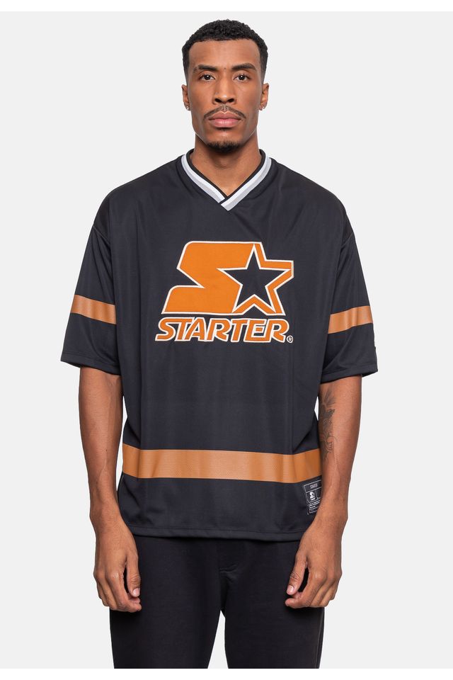 Camiseta-Starter-Oversized-Preta Camiseta-Starter-Oversized-Preta