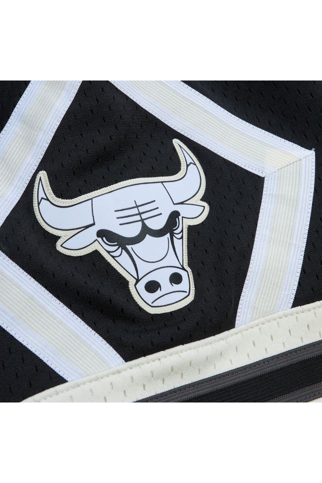 Shorts-Mitchell---Ness-NBA-Off-Court-Chicago-Bulls-1997-Preto