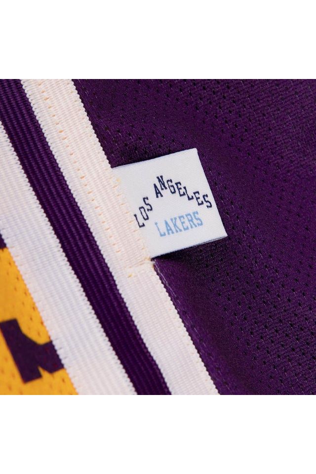 Shorts-Mitchell---Ness-Swingman-Jersey-Blown-Out-Fashion-Big-Face-Los-Angeles-Lakers-Amarelo