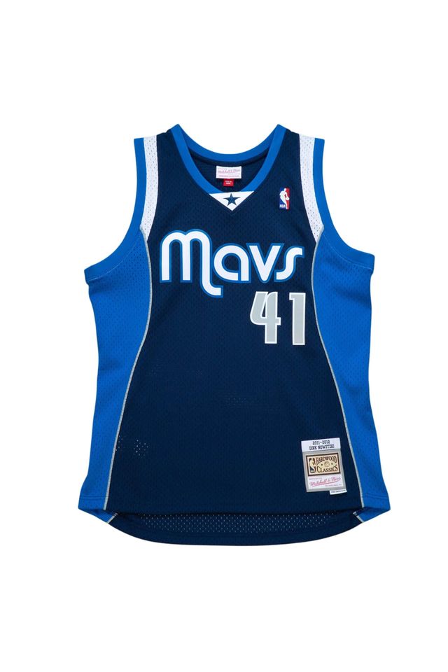 Regata-Mitchell---Ness-Swingman-Jersey-Dallas-Mavericks-2011-12-Dirk-Nowitzki-Azul Regata-Mitchell---Ness-Swingman-Jersey-Dallas-Mavericks-2011-12-Dirk-Nowitzki-Azul