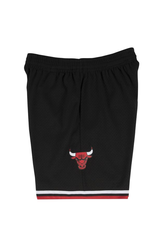 Shorts-Mitchell---Ness-Jersey-Swingman-Chicago-Bulls-Alternate-1997-98-Preto