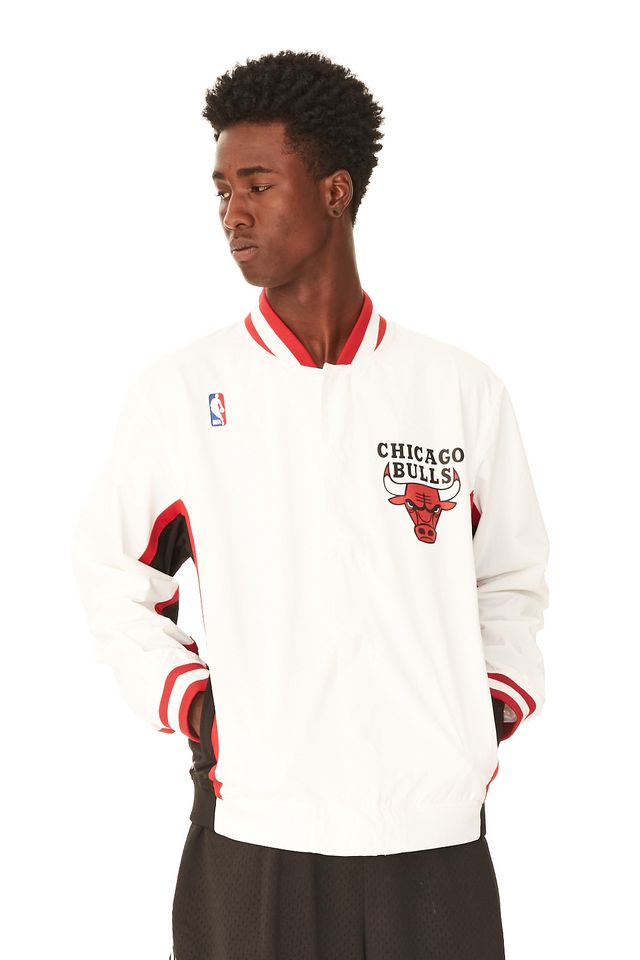 Jaqueta-Mitchell---Ness-Authentic-Warm-Up-Chicago-Bulls-Branca