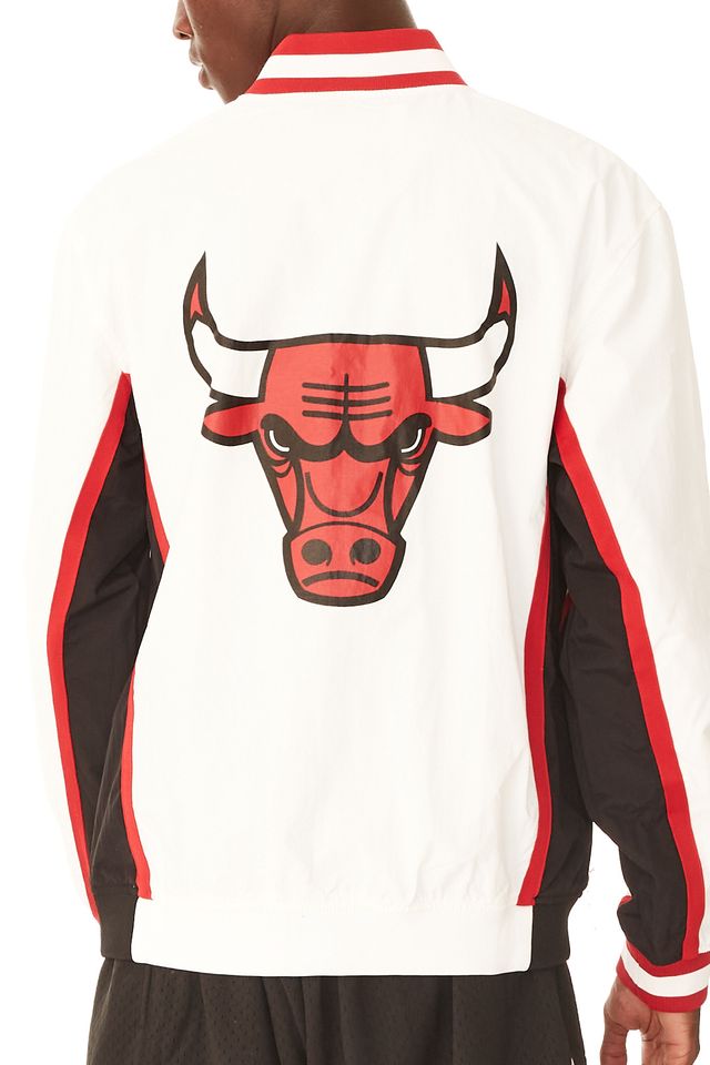 Jaqueta-Mitchell---Ness-Authentic-Warm-Up-Chicago-Bulls-Branca