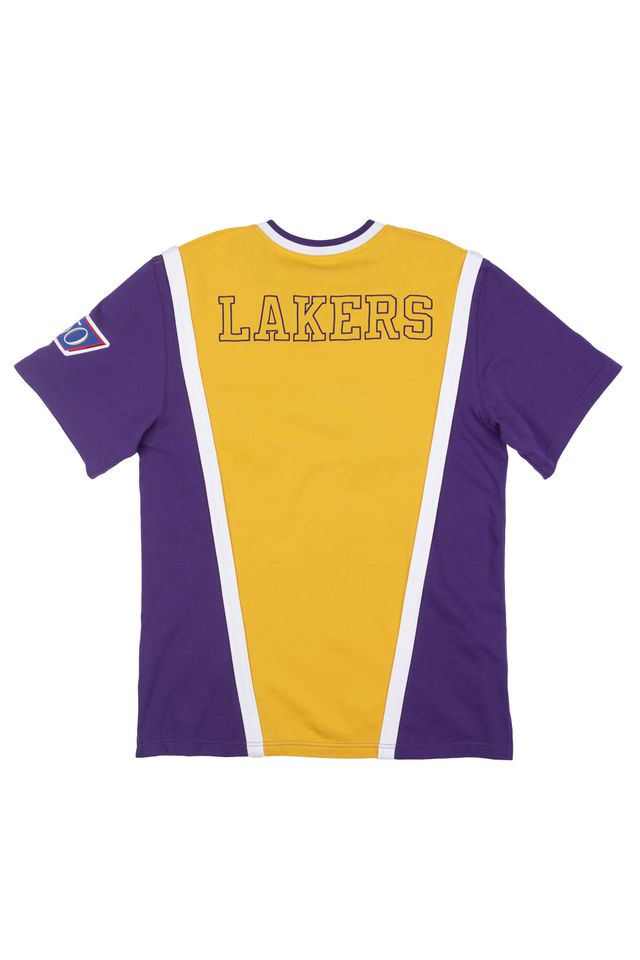 Camiseta-Mitchell---Ness-Swingman-Jersey-Authentic-Shooting-Shirt-Los-Angeles-Lakers-1996-1997-Amarela