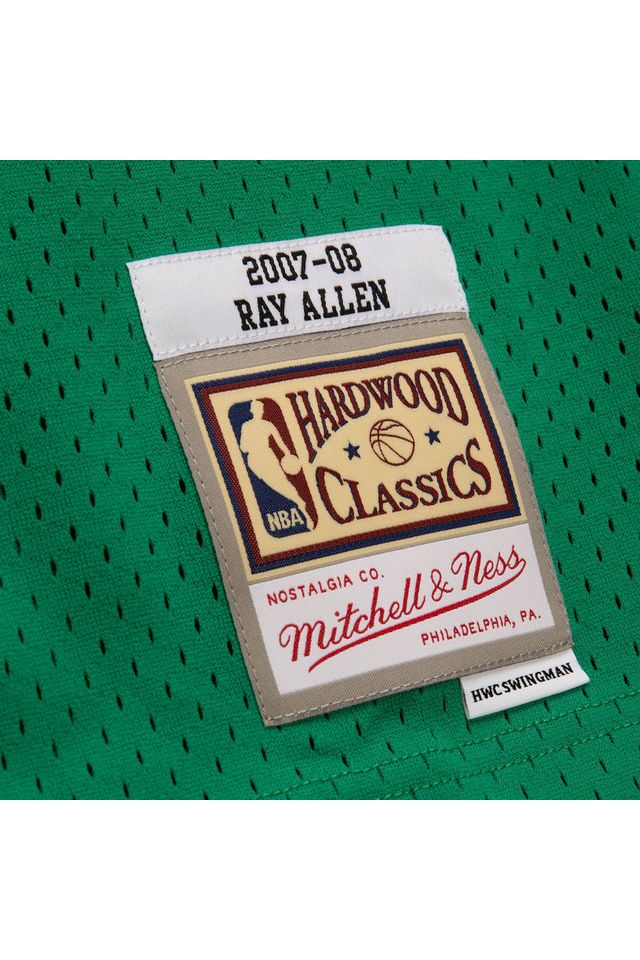 Regata-Mitchell---Ness-Swingman-Jersey-Boston-Celtics-Ray-Allen-2007-2008-Verde