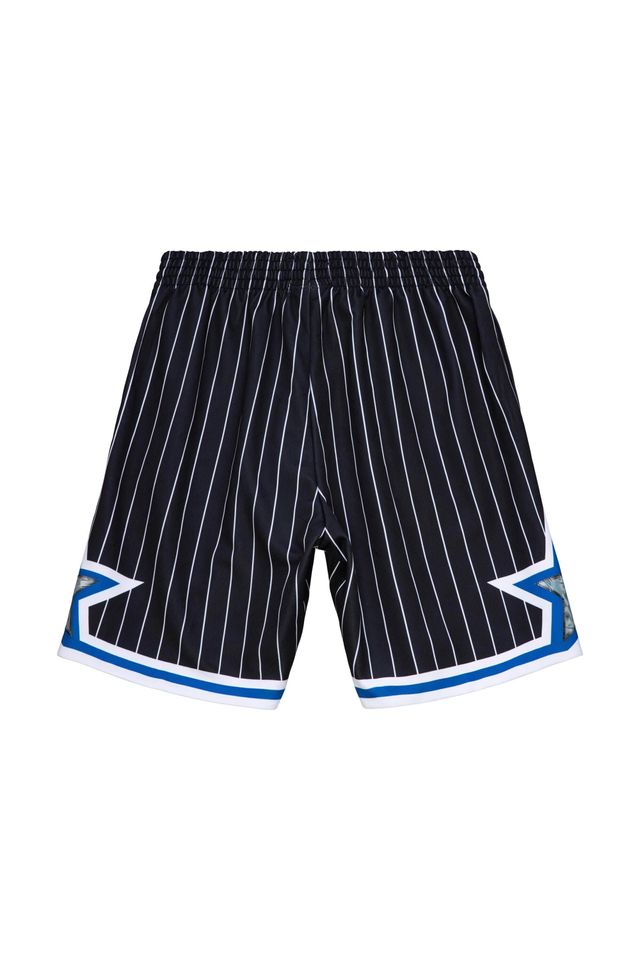 Shorts-Mitchell---Ness-Swingman-Jersey-75th-Anniversary-Lenticular-Orlando-Magic-1994-1995-Preto