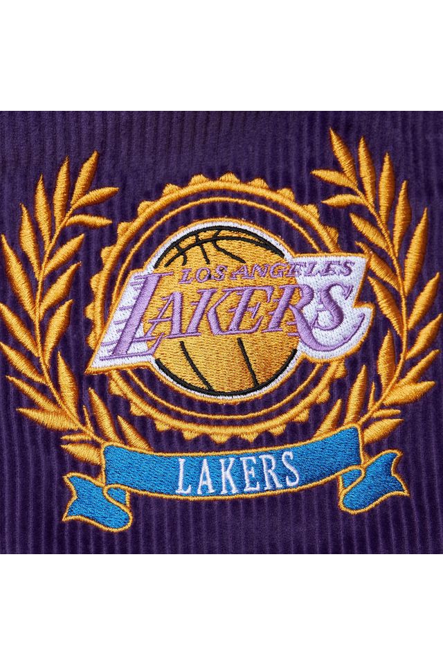 Shorts-Mitchell---Ness-Jersey-Collegiate-Fashion-Los-Angeles-Lakers-Roxo Shorts-Mitchell---Ness-Jersey-Collegiate-Fashion-Los-Angeles-Lakers-Roxo