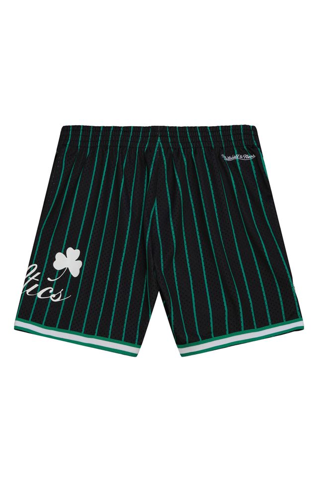 Shorts-Mitchell---Ness-Jersey-City-Collection-Mesh-Boston-Celtics-Preto