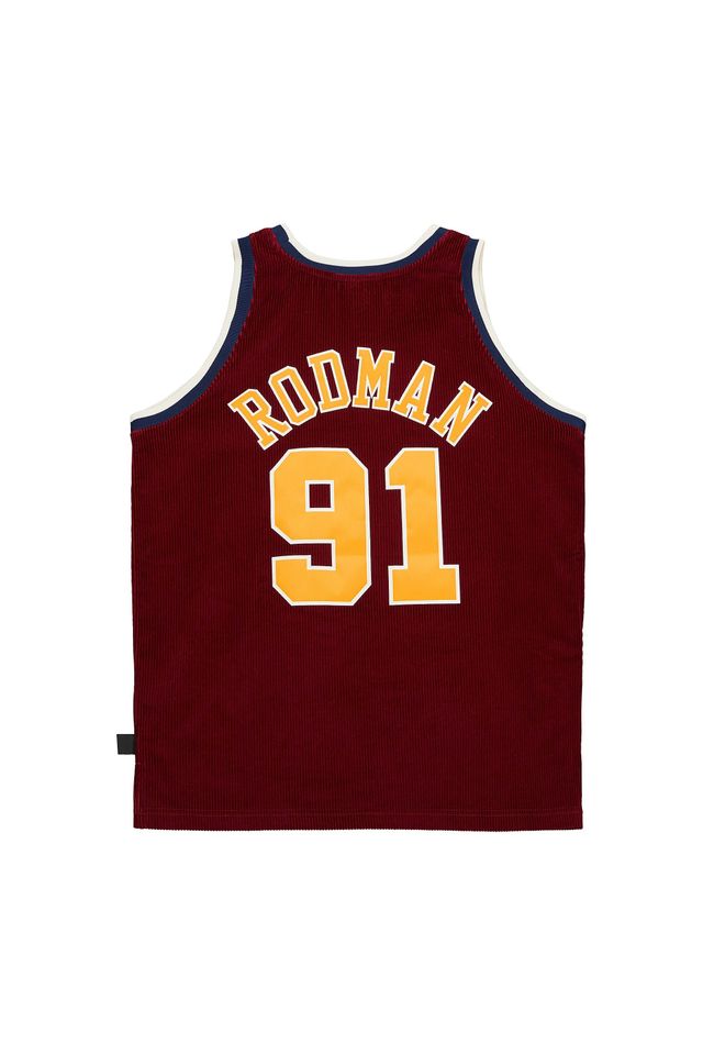 Regata-Mitchell---Ness-Jersey-Collegiate-Fashion-Chicago-Bulls-1997-Dennis-Rodman-Vermelha