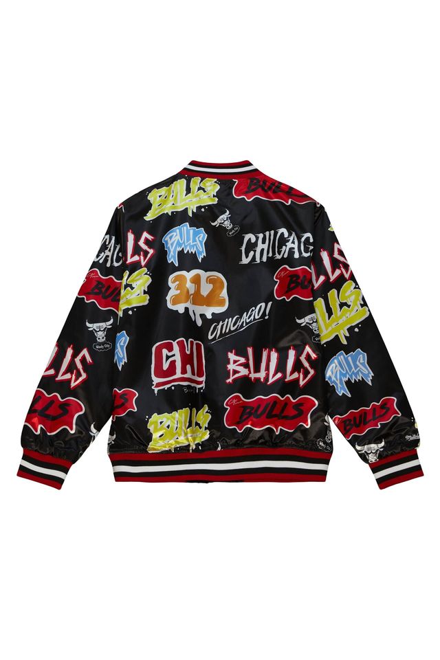 Jaqueta-Mitchell---Ness-Slap-Sticker-Dupla-Face-Chicago-Bulls-Preta