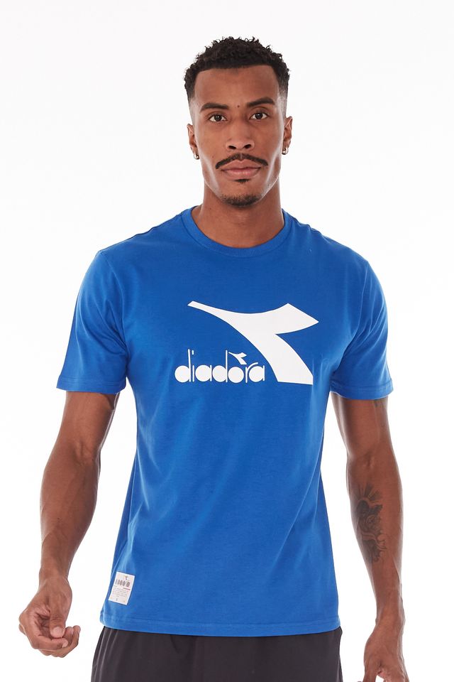 Camiseta-Diadora-Frieze-Azul-Royal