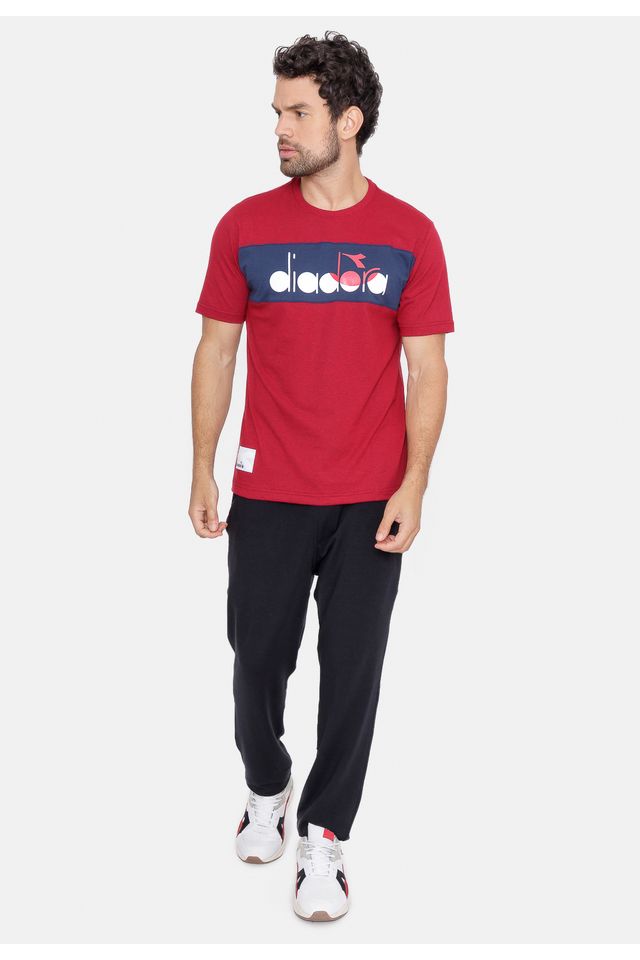 Camiseta-Diadora-SPTWR-Logo-Vermelha-Mescla