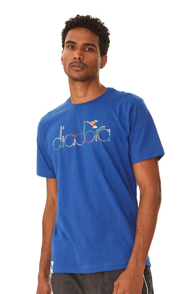 Camiseta-Diadora-Molti-Azul-Royal