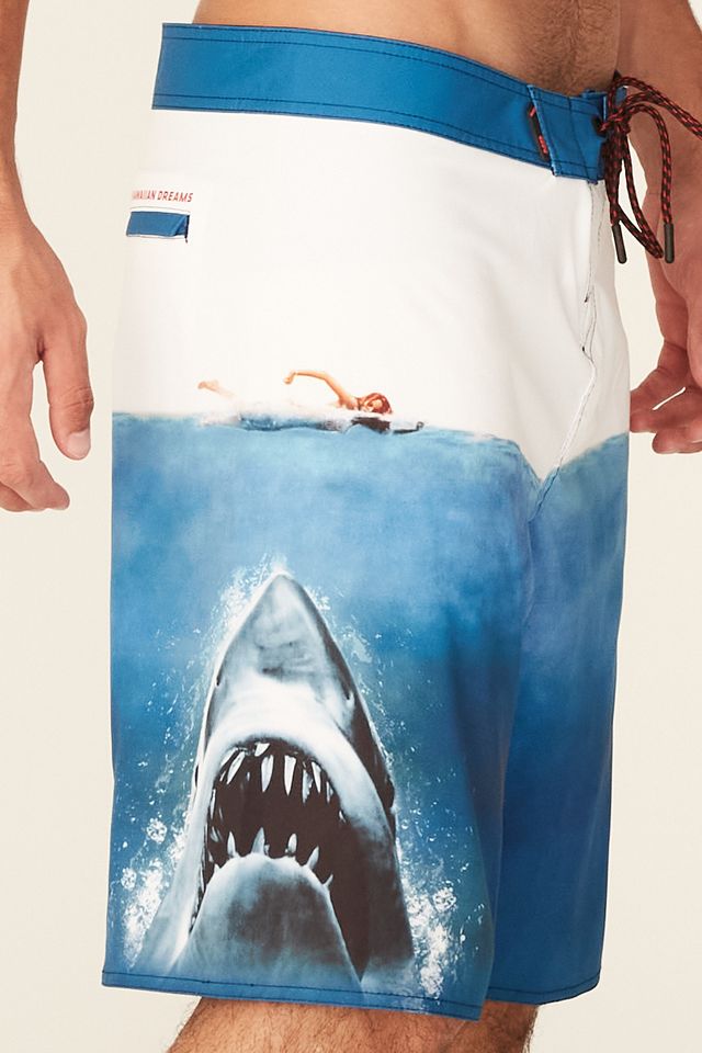 Boardshort-HD-Sublimado-Collab-Jaws-Azul-Marinho