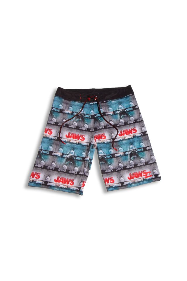 Boardshort-HD-Sublimado-Collab-Jaws-Preto