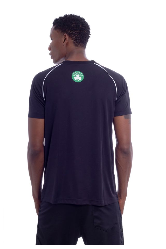 Camiseta-NBA-Estampada-Boston-Celtics-Casual-Preta