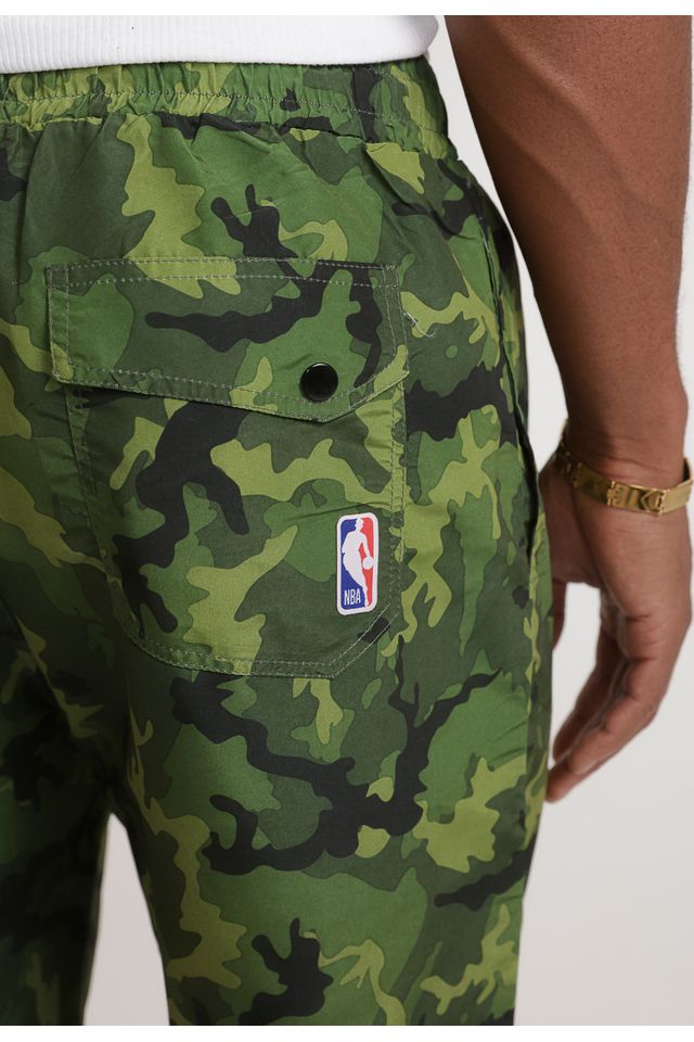 Bermuda-NBA-Sintetica-Camuflada-New-York-Knicks-Verde