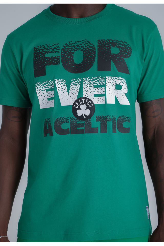 Camiseta-NBA-Estampada-Boston-Celtics-Casual-Verde