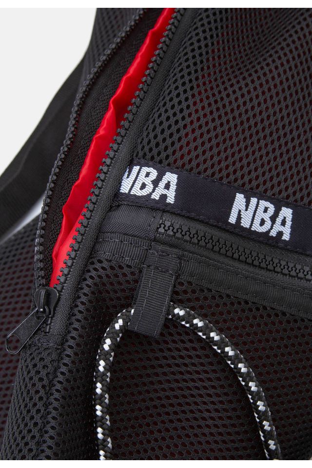 Bolsa-NBA-Mesh-Mini-Logo-Preta