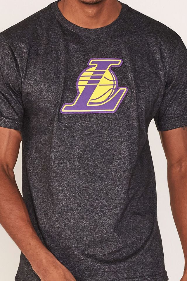 Camiseta-NBA-Especial-Los-Angeles-Lakers-Casual-Preta