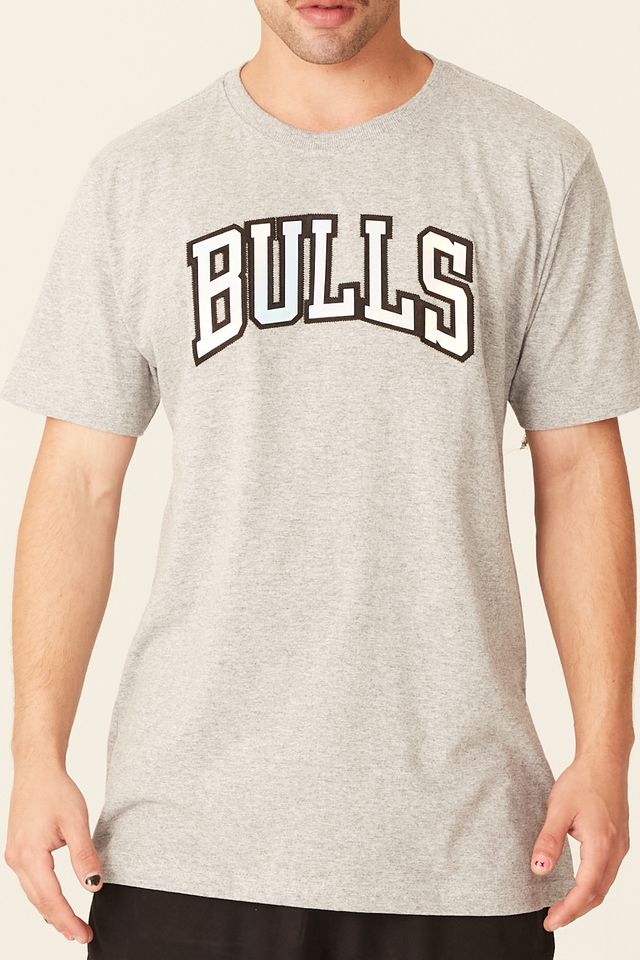 Camiseta-NBA-Estampada-Holographic-Chicago-Bulls-Cinza-Mescla