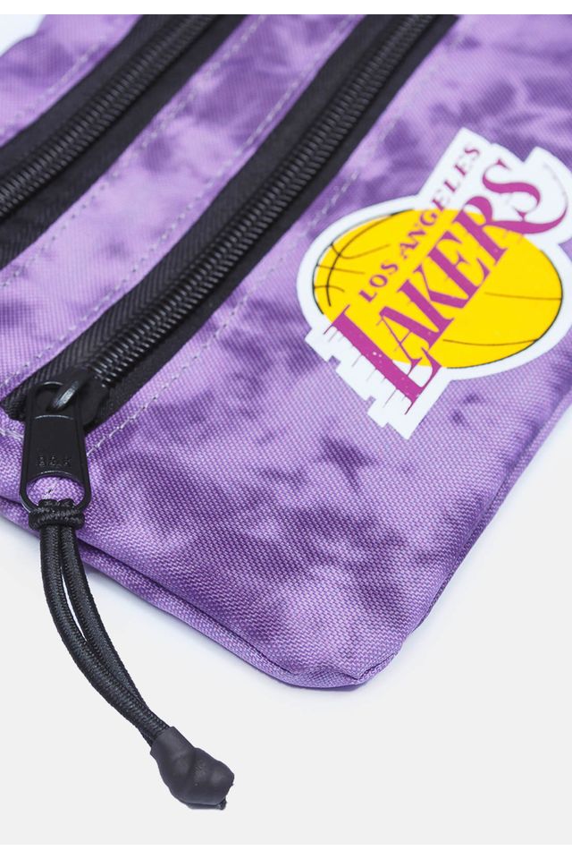 Bolsa-NBA-Shoulder-Bag-Tie-Dye-Los-Angeles-Lakers-Lilas