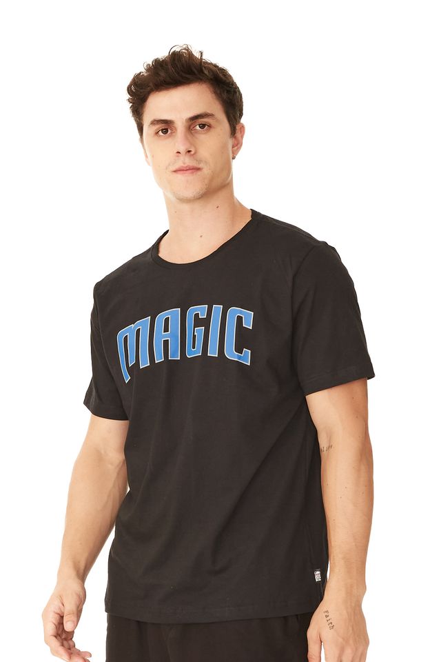 Camiseta-NBA-Estampada-Orlando-Magic-Preta