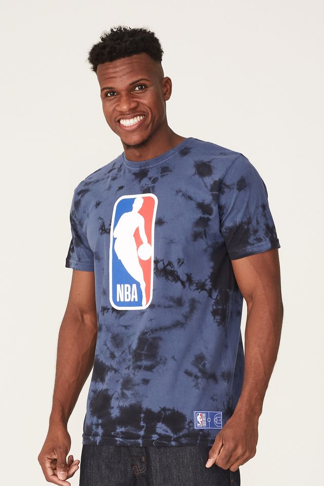 Camiseta-NBA-Especial-Tie-Dye-Azul-Marinho